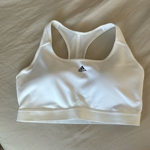 adidas Powerreact Training Medium-Support Padded Sports Bra | L D-DD | NWOT